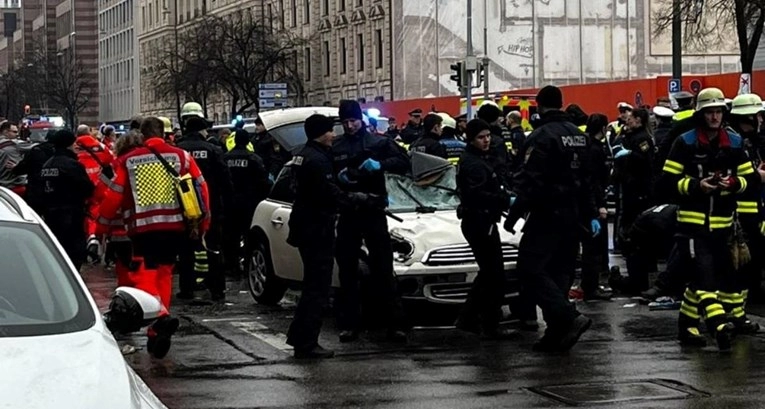 Autom se zabio u ljude u Münchenu, najmanje 20 ozlijeđenih, neki kritično